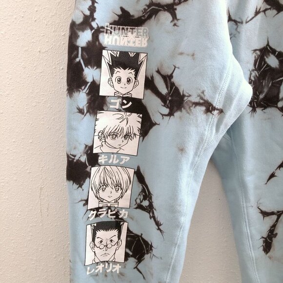 HYPLAND Hunter x Hunter Tie Dye Hxh Character Sweatpants Size Small - Picture 5 of 8